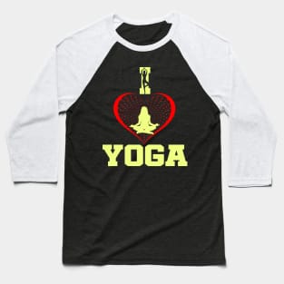 yoga Baseball T-Shirt